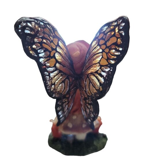 boyds bears Laurel Faeriesprites Stained Glass Fairy Wings Boyd Figurine collect - Picture 3 of 11